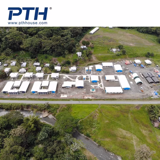 Double C Steel Structure Prefab House, Dormitory, Accommodation, School