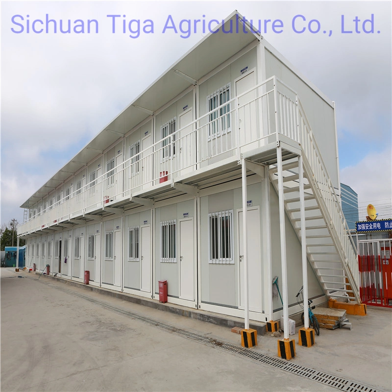 Portable Camp Constuction House Steel Structure Building Modular Container Prefabricated Hotel