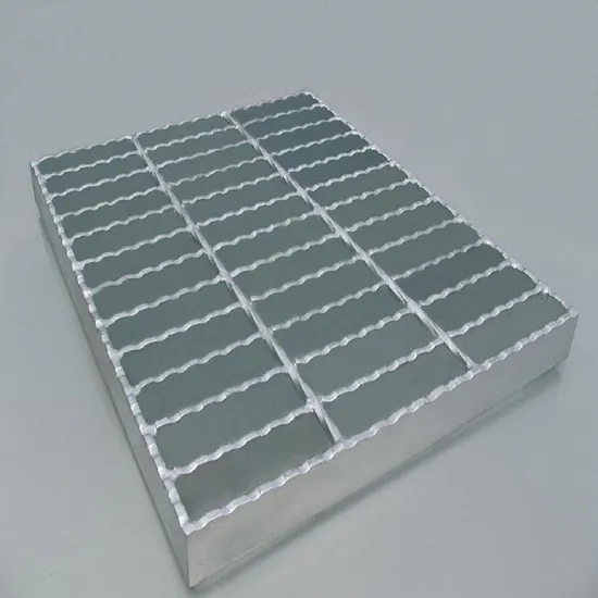 Grille en acier galvanisée plongée chaude de plate-forme en acier des matériaux de construction 32*5mm