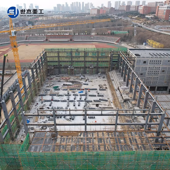 Cadre en acier pour entrepôt de construction de structure en acier