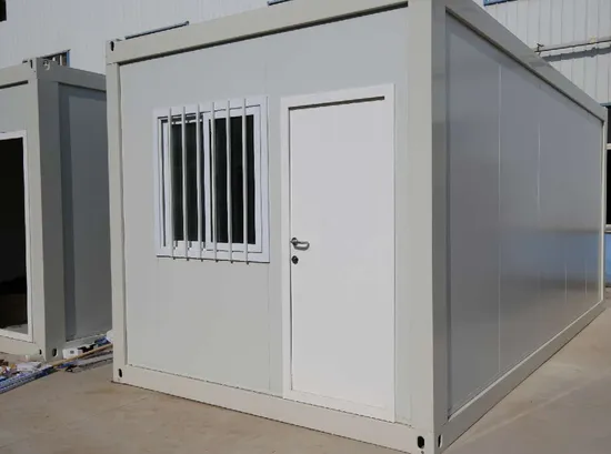 Bureau de vie préfabriqué Henan Maison modulaire détachable Maison de conteneur préfabriquée en paquet plat