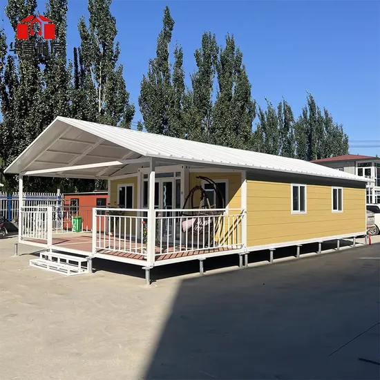 Maisons pliables préfabriquées 5 chambres à coucher, conteneur extensible pliant préfabriqué de luxe, maisons mobiles à vendre