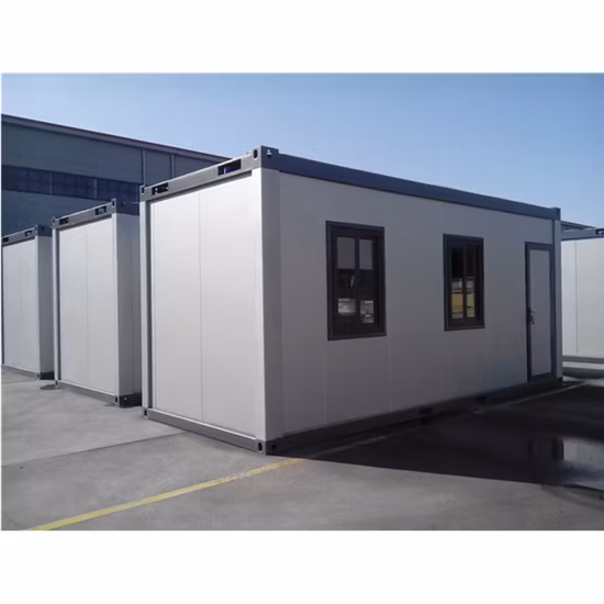 Installation rapide de l'assemblage détachable Pack plat maison de conteneur préfabriqués pour maison de vie/immeuble de bureaux/hébergement/Domitry/école/hôpital