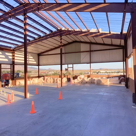 Appartement préfabriqué à structure métallique légère de haute qualité