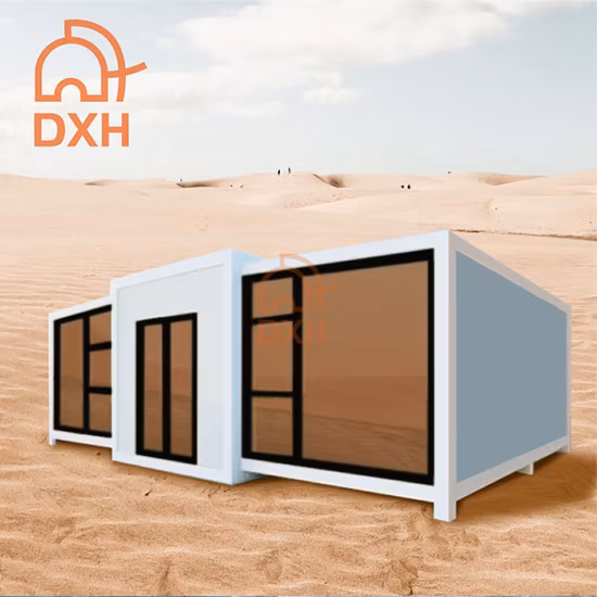 Maison extensible de luxe, maison de conteneur, maison familiale