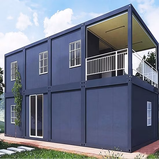 Maison de bungalow préfabriquée de gymnase de bureau à domicile de conteneur minuscule préfabriqué
