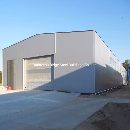 Bâtiment de haute résistance d'appartement préfabriqué industriel de structure métallique